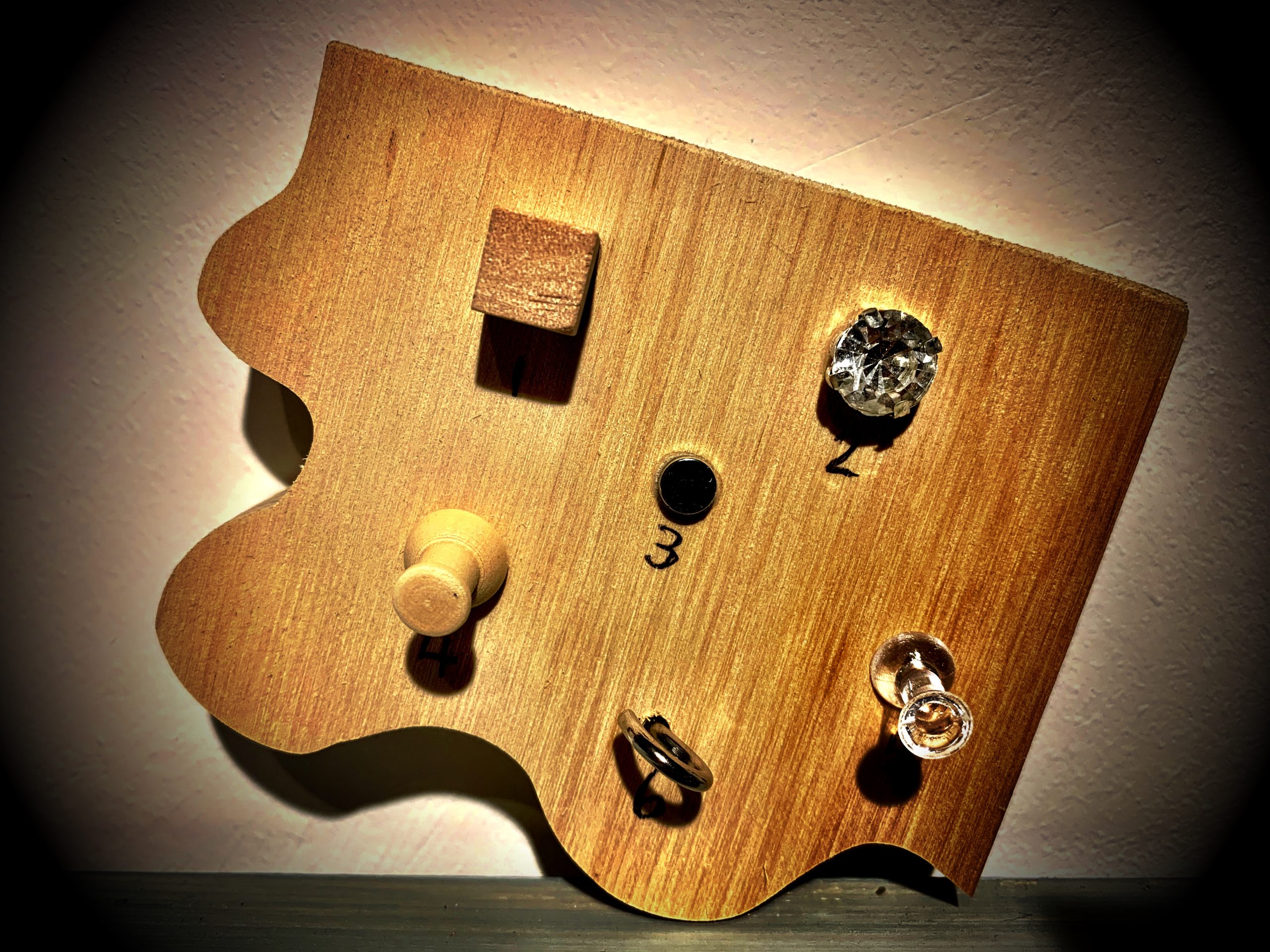 Chunky Jigsaw - 1=Wooden Cube Dexterity Embellishments